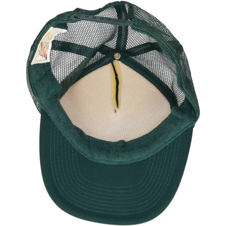 90'S OTTO Trucker Cap Mesh Cap One Size Fits All Vintage polyester green type Vintage Second Hand
