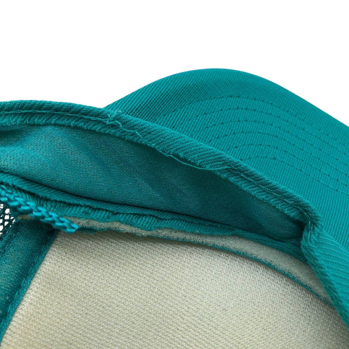NISSUN Trucker Cap Mesh Cap One Size Fits All polyester turquoise blue Vintage Second Hand