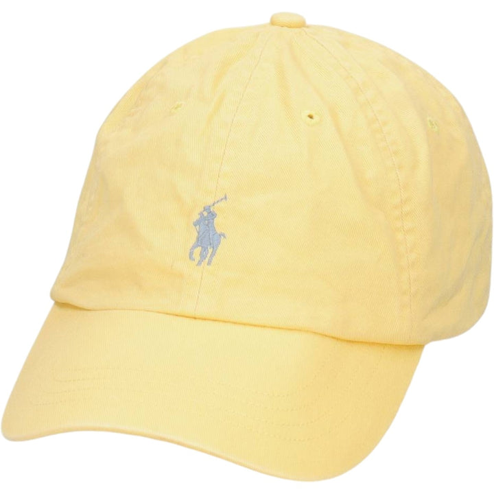 Ralph Lauren POLO by Ralph Lauren Baseball Cap, 6-Panel Cap, One Size Fits Most cotton yellow type Vintage Second Hand