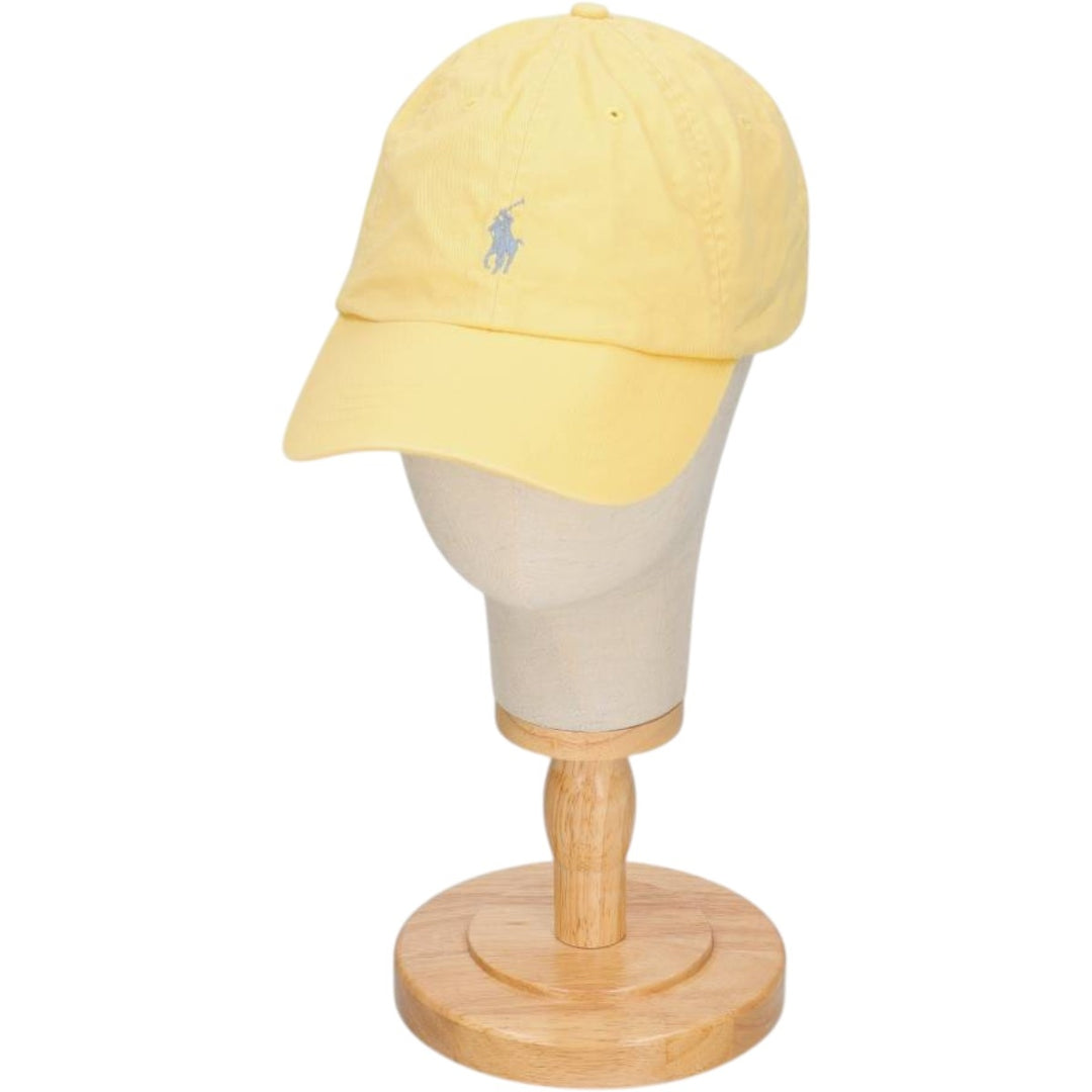 Ralph Lauren POLO by Ralph Lauren Baseball Cap, 6-Panel Cap, One Size Fits Most cotton yellow type Vintage Second Hand