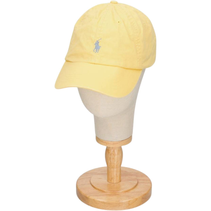 Ralph Lauren POLO by Ralph Lauren Baseball Cap, 6-Panel Cap, One Size Fits Most cotton yellow type Vintage Second Hand