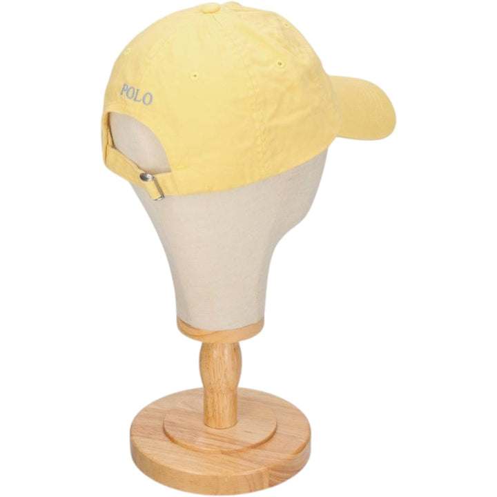 Ralph Lauren POLO by Ralph Lauren Baseball Cap, 6-Panel Cap, One Size Fits Most cotton yellow type Vintage Second Hand