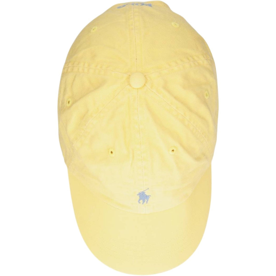 Ralph Lauren POLO by Ralph Lauren Baseball Cap, 6-Panel Cap, One Size Fits Most cotton yellow type Vintage Second Hand