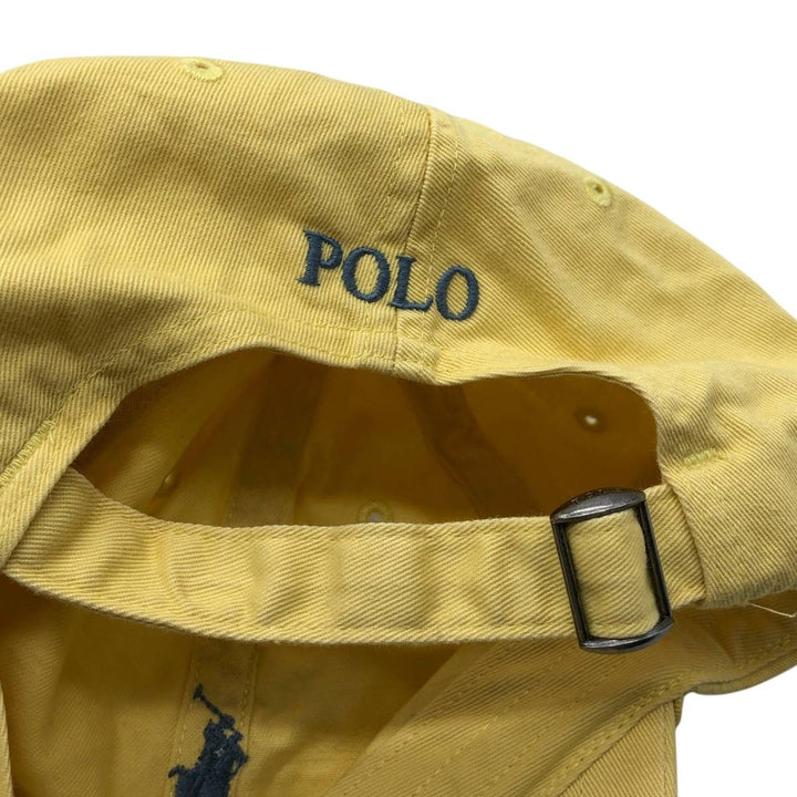Ralph Lauren POLO by Ralph Lauren Baseball Cap, 6-Panel Cap, One Size Fits Most cotton yellow type Vintage Second Hand