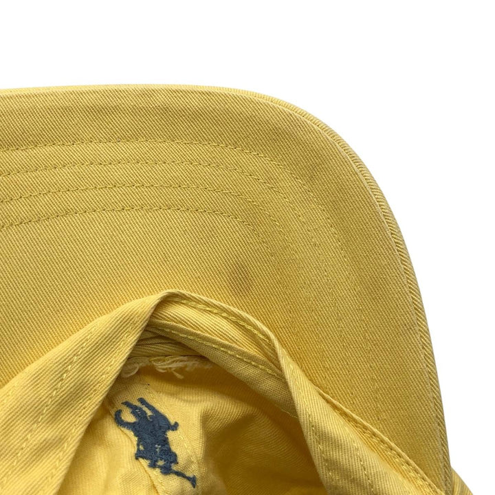 Ralph Lauren POLO by Ralph Lauren Baseball Cap, 6-Panel Cap, One Size Fits Most cotton yellow type Vintage Second Hand