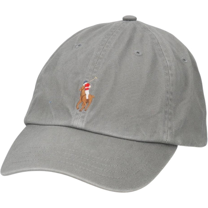 Ralph Lauren POLO RALPH LAUREN Baseball Cap 6-Panel Cap One Size Fits Most unclear gray type Vintage Second Hand