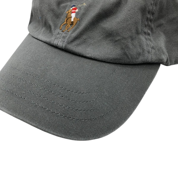 Ralph Lauren POLO RALPH LAUREN Baseball Cap 6-Panel Cap One Size Fits Most unclear gray type Vintage Second Hand