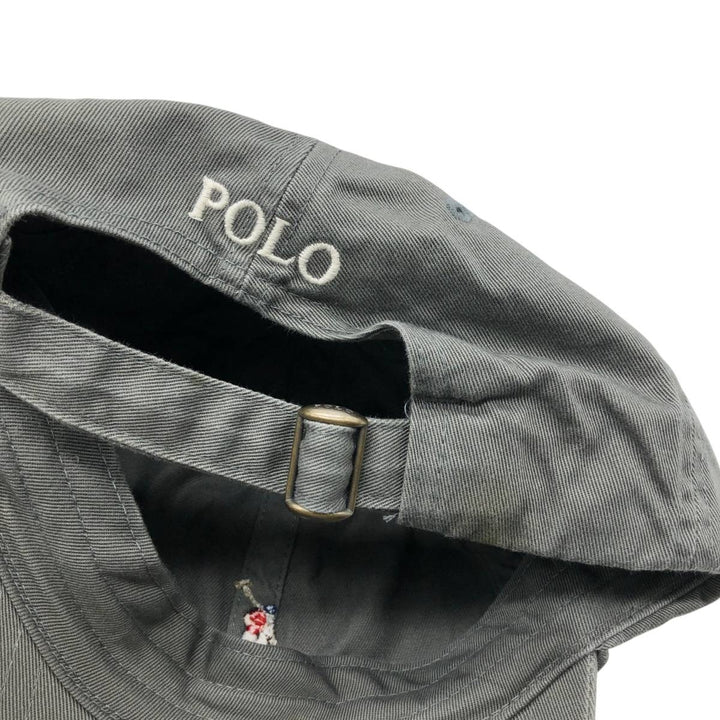 Ralph Lauren POLO RALPH LAUREN Baseball Cap 6-Panel Cap One Size Fits Most unclear gray type Vintage Second Hand