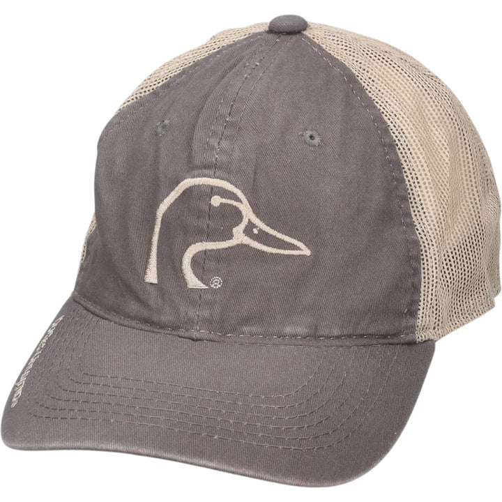DUCKS UNLIMITED Mesh Cap, One Size Fits All unclear gray type Vintage Second Hand