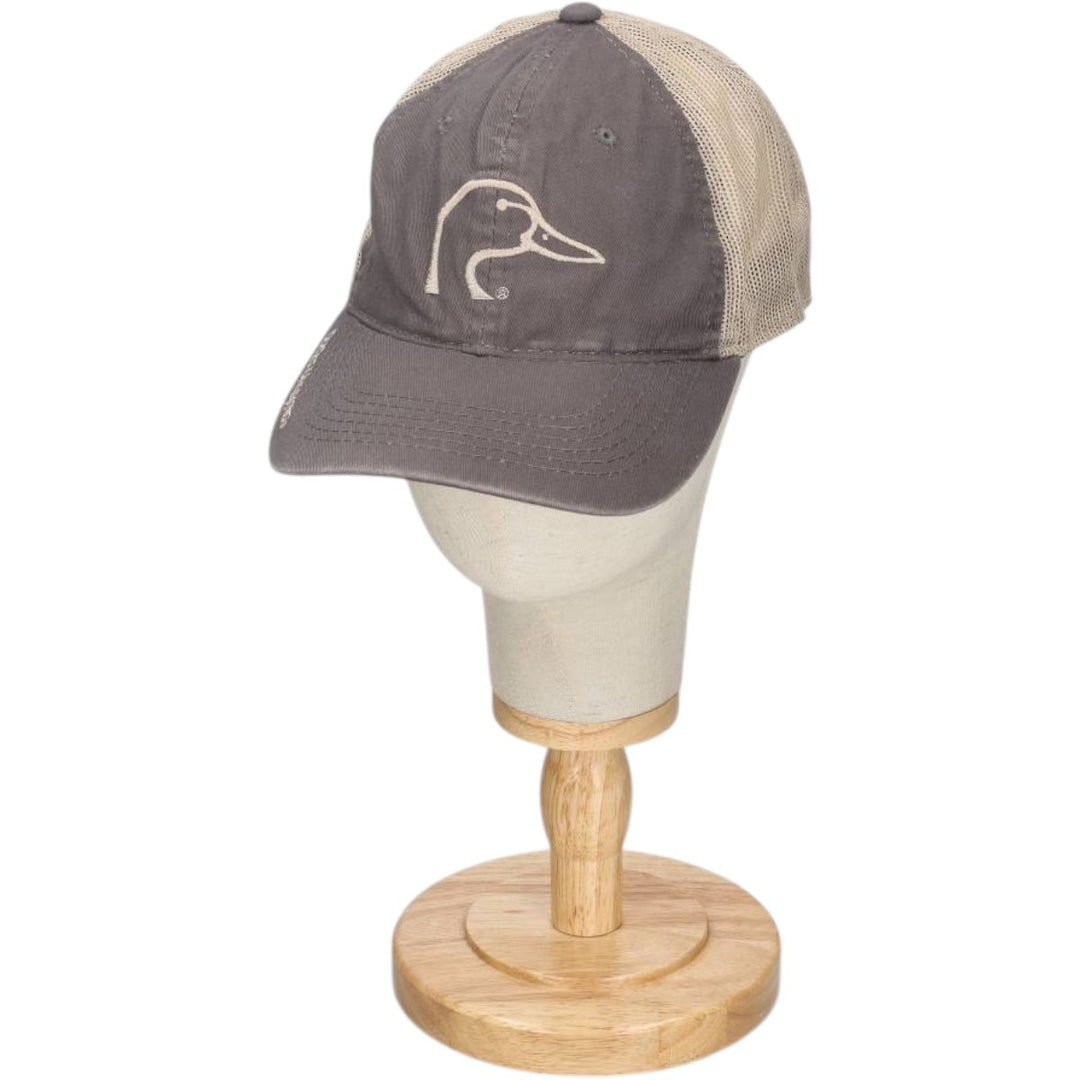 DUCKS UNLIMITED Mesh Cap, One Size Fits All unclear gray type Vintage Second Hand