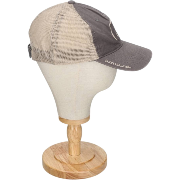 DUCKS UNLIMITED Mesh Cap, One Size Fits All unclear gray type Vintage Second Hand