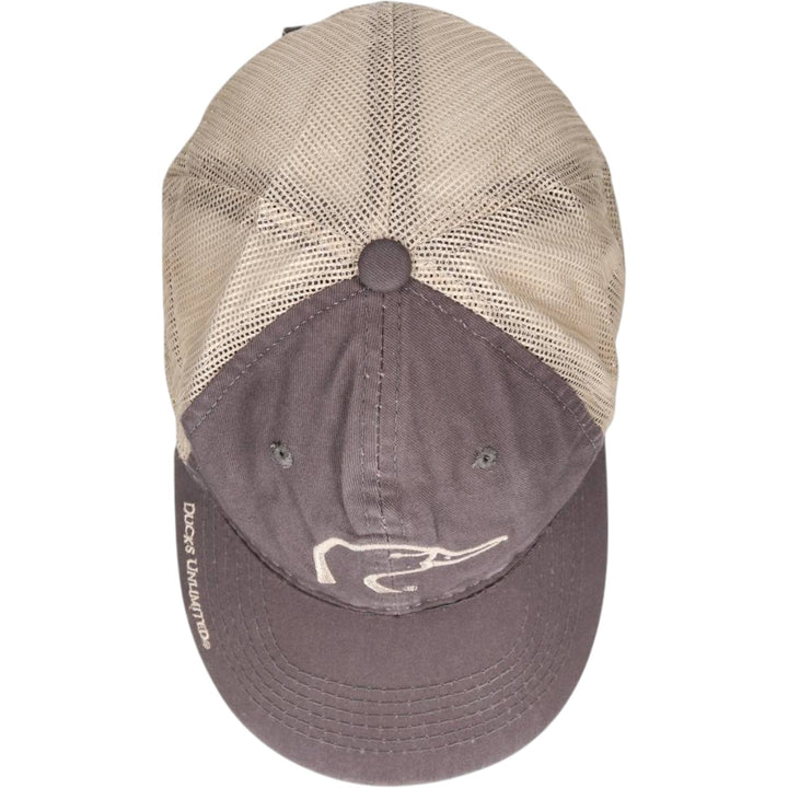 DUCKS UNLIMITED Mesh Cap, One Size Fits All unclear gray type Vintage Second Hand