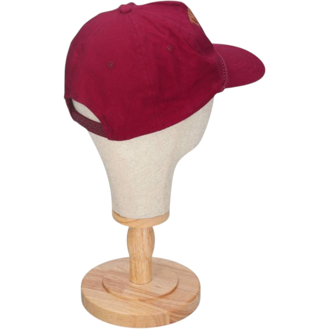 90'S KC Baseball Cap, One Size Fits All, Vintage unclear wine-red Vintage Second Hand