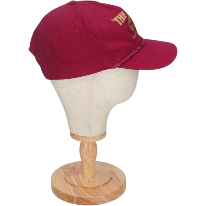 90'S KC Baseball Cap, One Size Fits All, Vintage unclear wine-red Vintage Second Hand