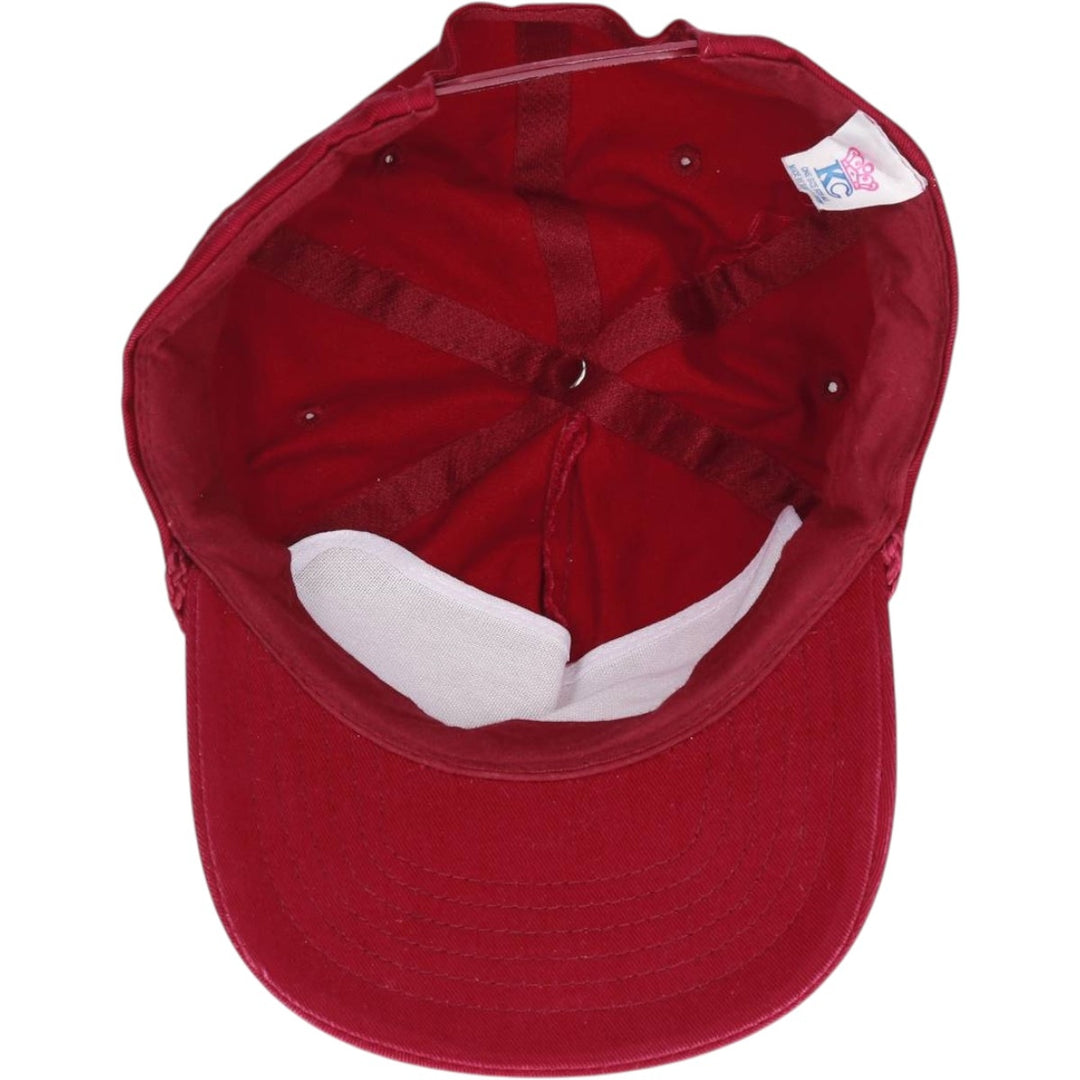 90'S KC Baseball Cap, One Size Fits All, Vintage unclear wine-red Vintage Second Hand
