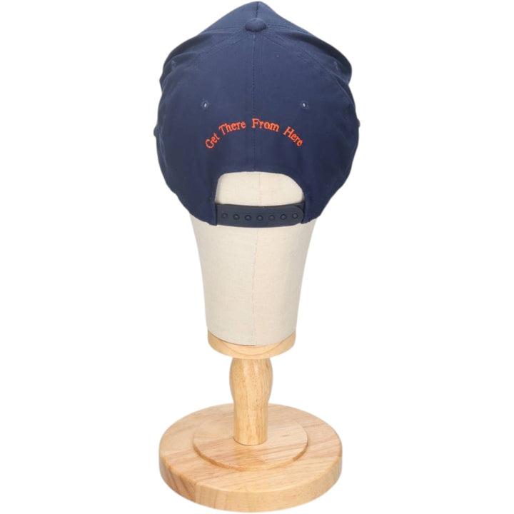 90'S Young An Hat BancorpSouth Advertising Baseball Cap, One Size Fits All, Vintage cotton navy blue type Vintage Second Hand