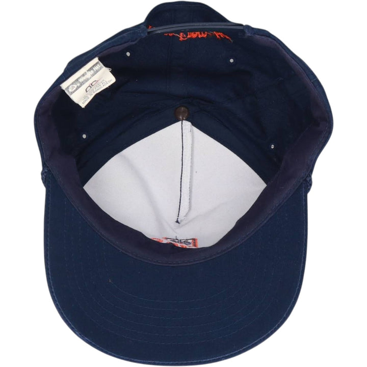 90'S Young An Hat BancorpSouth Advertising Baseball Cap, One Size Fits All, Vintage cotton navy blue type Vintage Second Hand