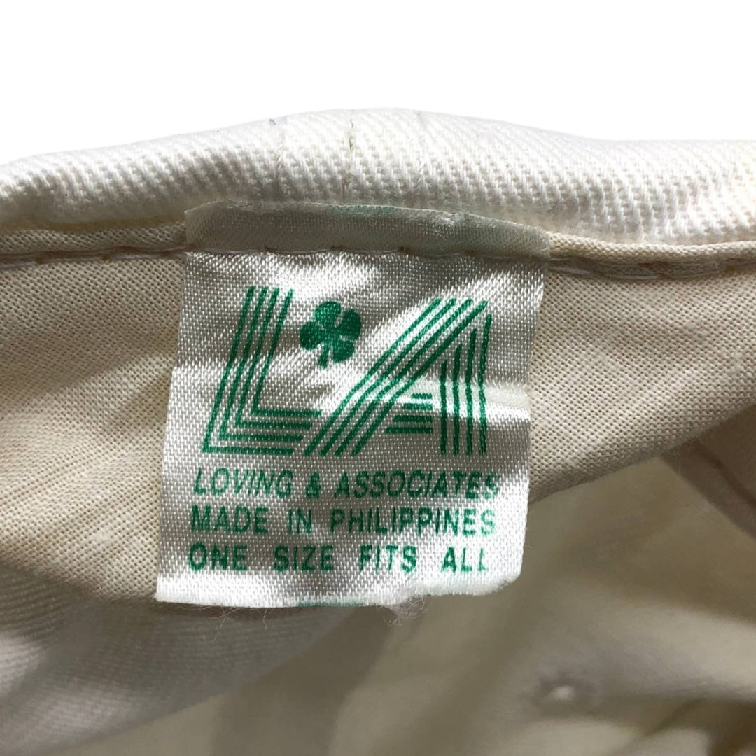 ~90'S Loving And Associates Baseball Cap Trucker Cap, One Size Fits All, Vintage unclear white type Vintage Second Hand