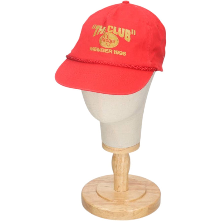 90'S KC Baseball Cap, One Size Fits All, Vintage unclear red type Vintage Second Hand