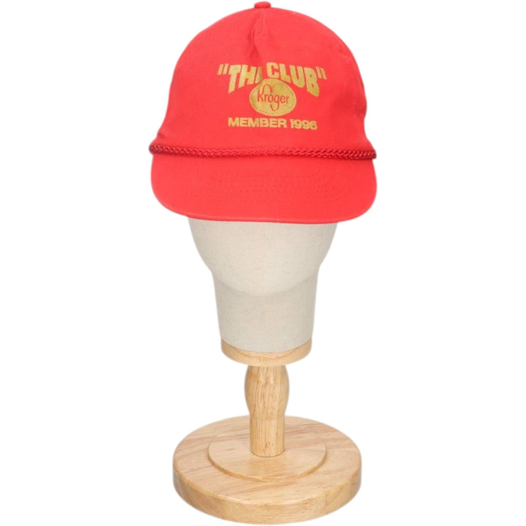 90'S KC Baseball Cap, One Size Fits All, Vintage unclear red type Vintage Second Hand