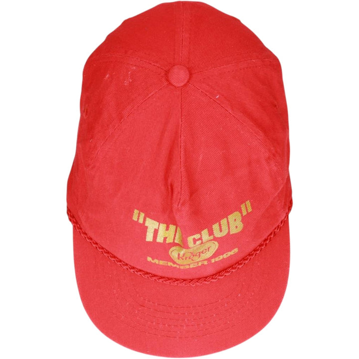 90'S KC Baseball Cap, One Size Fits All, Vintage unclear red type Vintage Second Hand