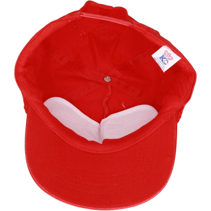90'S KC Baseball Cap, One Size Fits All, Vintage unclear red type Vintage Second Hand