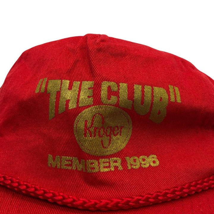 90'S KC Baseball Cap, One Size Fits All, Vintage unclear red type Vintage Second Hand