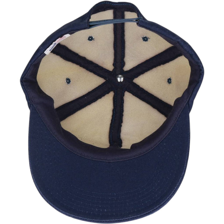 WEST WILSON UTILITY DISTRICT Advertising Baseball Cap, Made in USA, One Size Fits All unclear navy blue type Vintage Second Hand