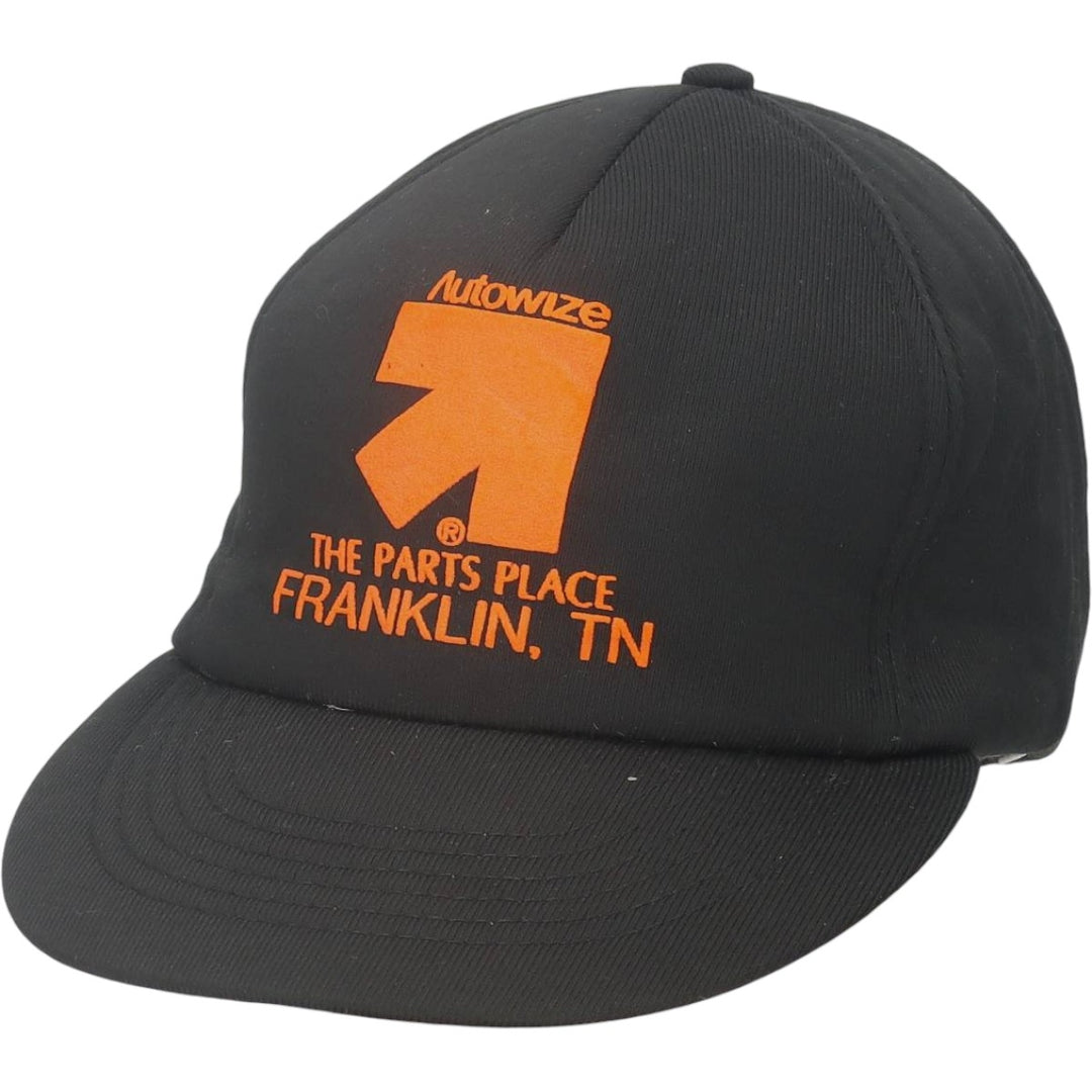 ~90'S CAPITAL Advertising Baseball Cap Trucker Cap One Size Fits All Vintage polyester black type Vintage Second Hand