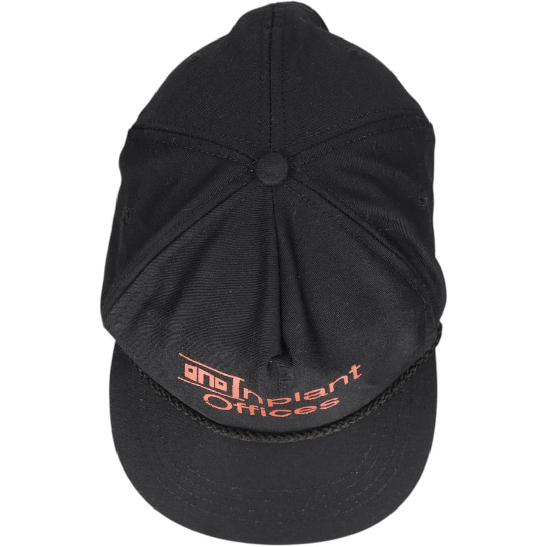 Trucker Cap Baseball Cap Made in USA One Size Fits All unclear black type Vintage Second Hand
