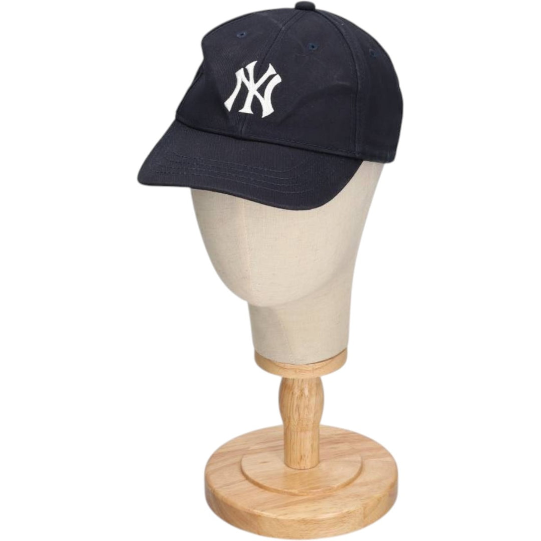 2000'S MLB New York Yankees Baseball Cap, 6-Panel Cap, One Size Fits All cotton black type Vintage Second Hand