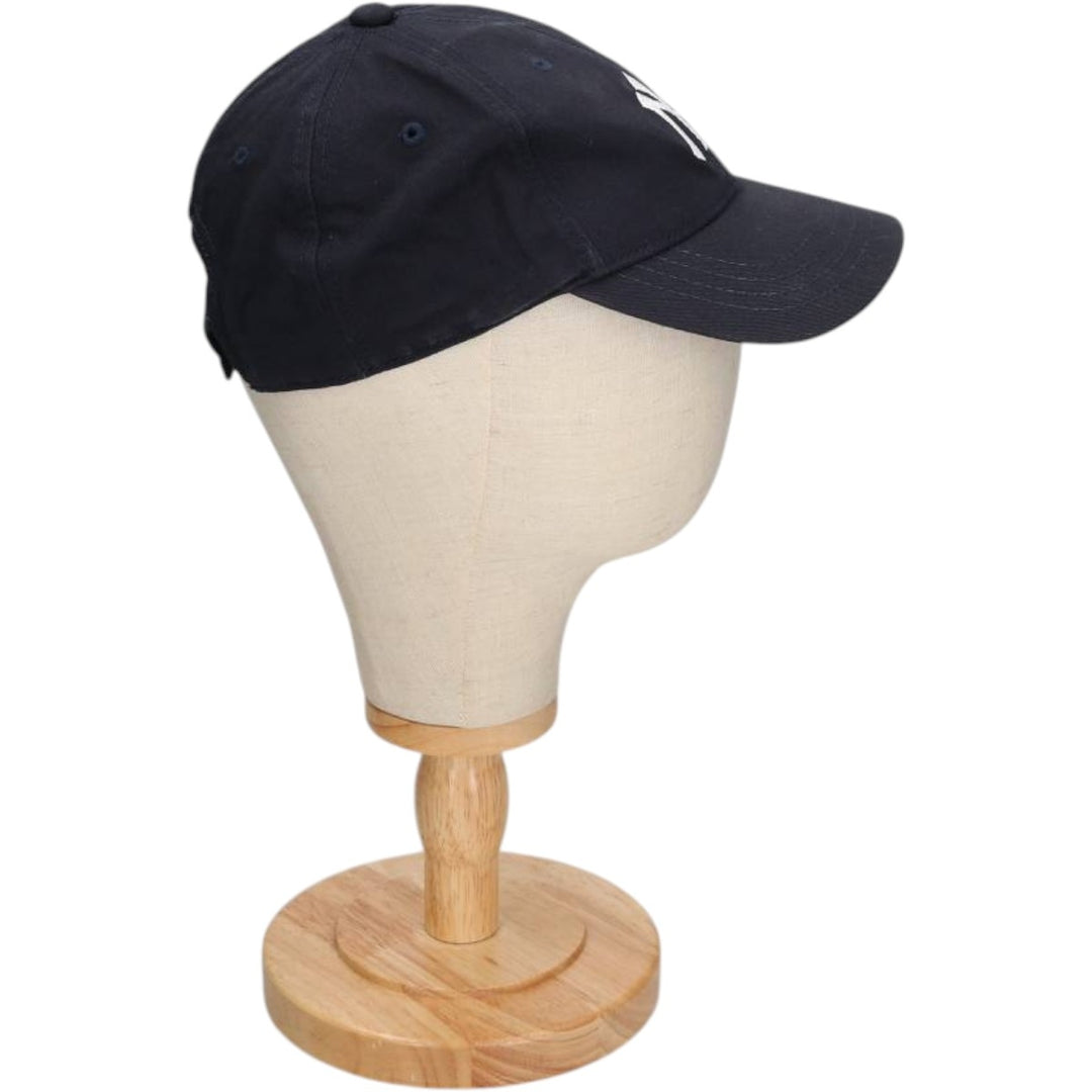 2000'S MLB New York Yankees Baseball Cap, 6-Panel Cap, One Size Fits All cotton black type Vintage Second Hand