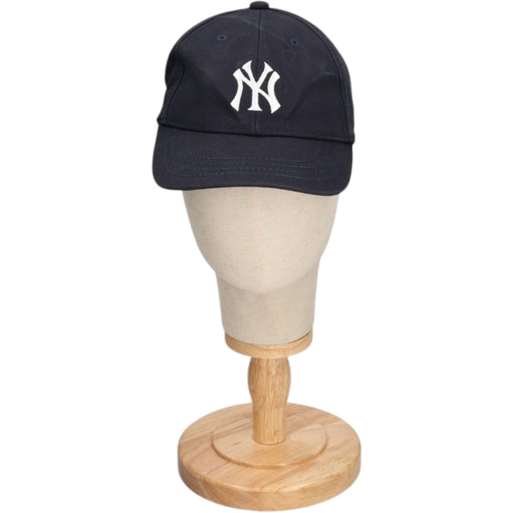 2000'S MLB New York Yankees Baseball Cap, 6-Panel Cap, One Size Fits All cotton black type Vintage Second Hand