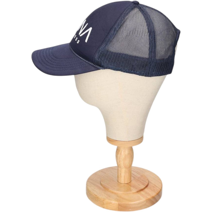 Otto Kona Express Trucker Cap, Mesh Cap, One Size Fits All polyester navy blue type Vintage Second Hand