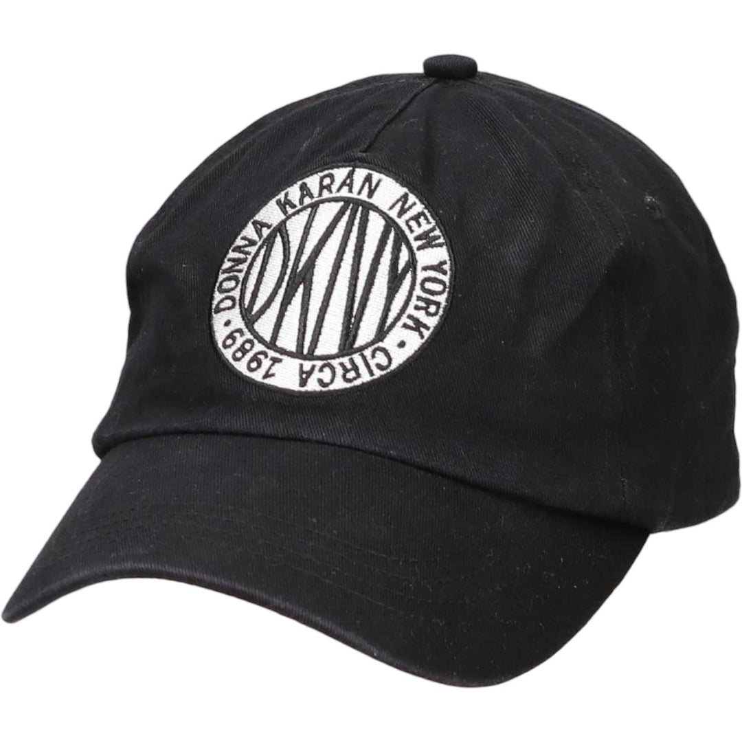 DKNY Baseball Cap, 6-Panel Cap, One Size Fits All cotton black type Vintage Second Hand