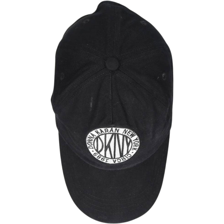 DKNY Baseball Cap, 6-Panel Cap, One Size Fits All cotton black type Vintage Second Hand