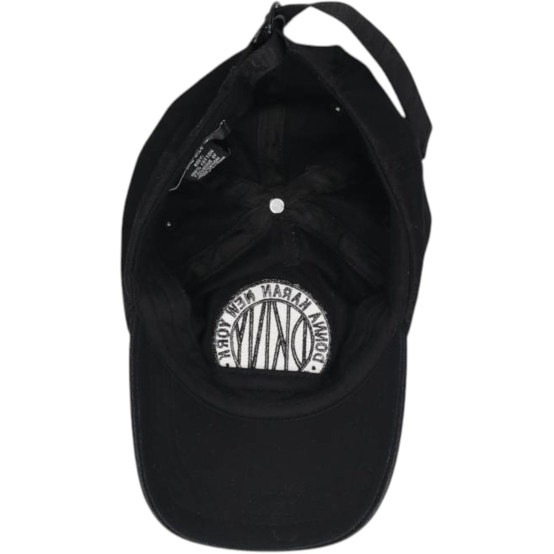 DKNY Baseball Cap, 6-Panel Cap, One Size Fits All cotton black type Vintage Second Hand