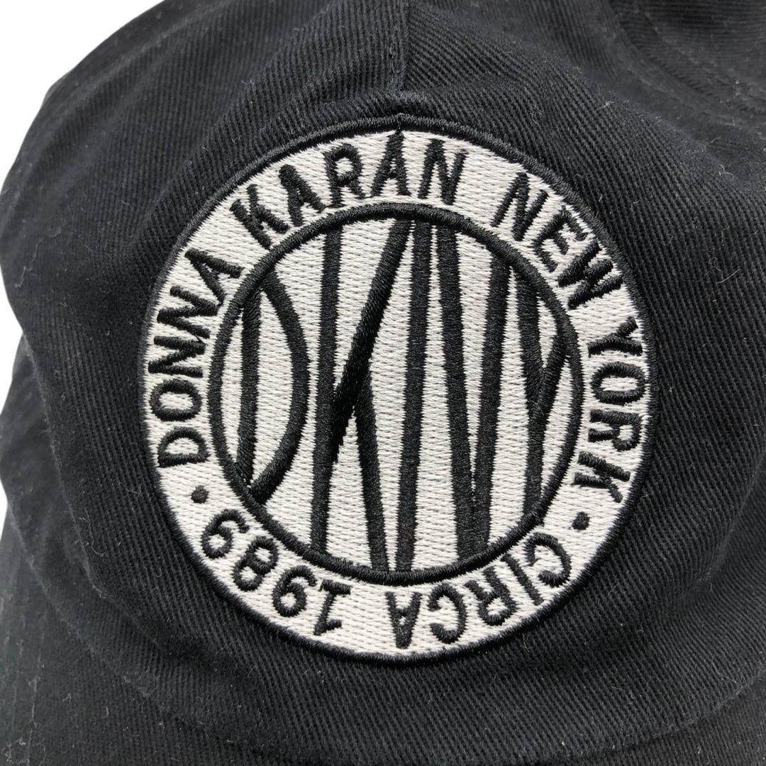 DKNY Baseball Cap, 6-Panel Cap, One Size Fits All cotton black type Vintage Second Hand