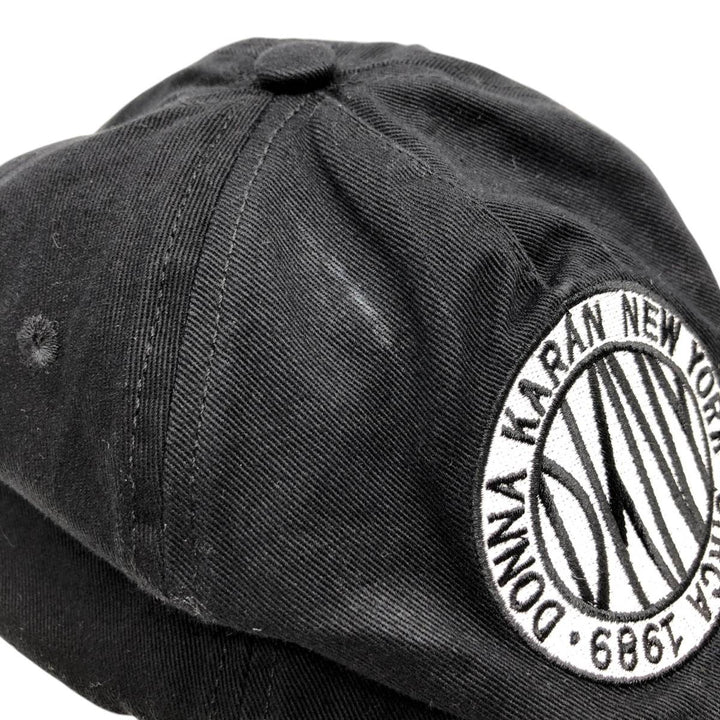 DKNY Baseball Cap, 6-Panel Cap, One Size Fits All cotton black type Vintage Second Hand