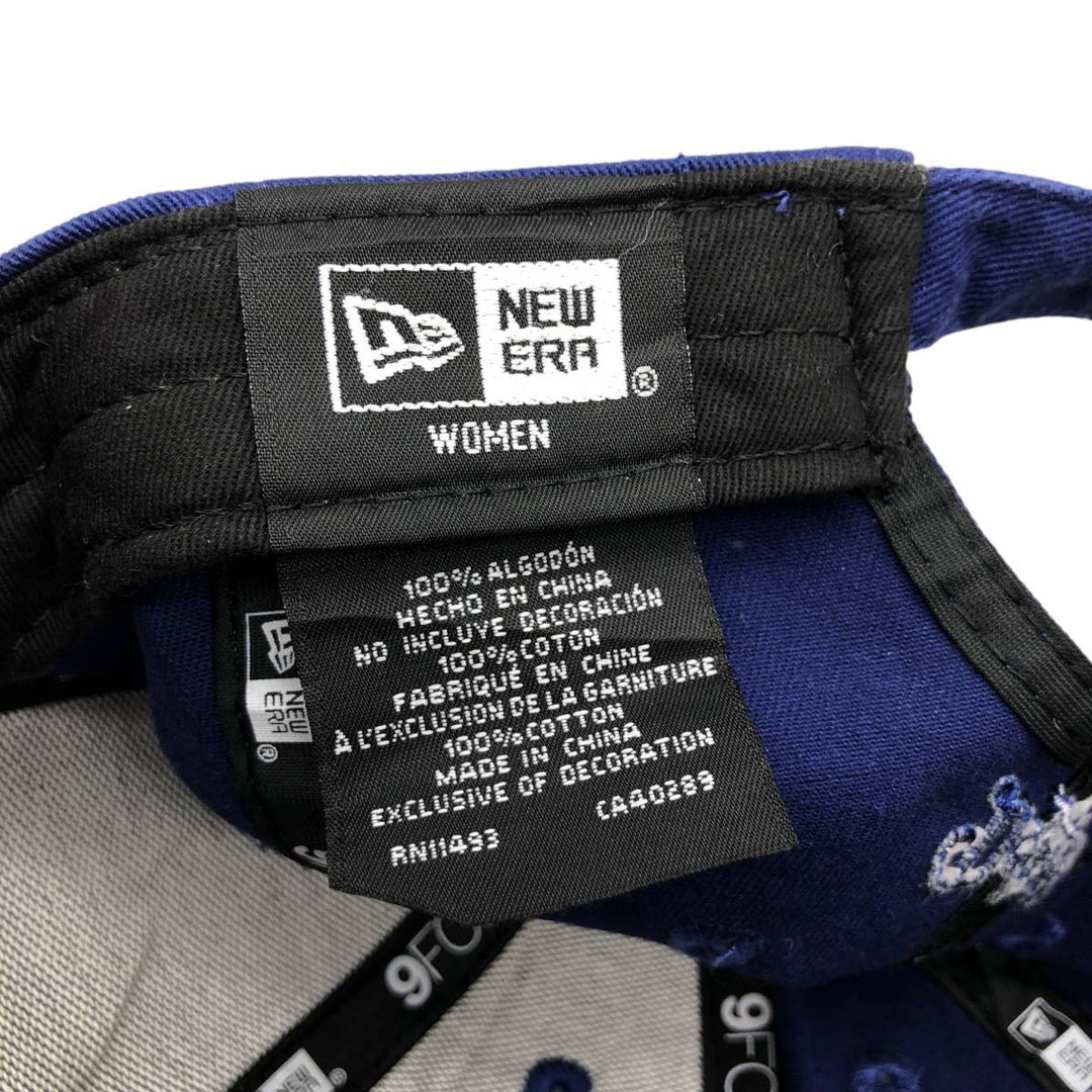 New Era MLB Los Angeles Dodgers Baseball Cap, 6-Panel Cap, One Size Fits All cotton blue type Vintage Second Hand