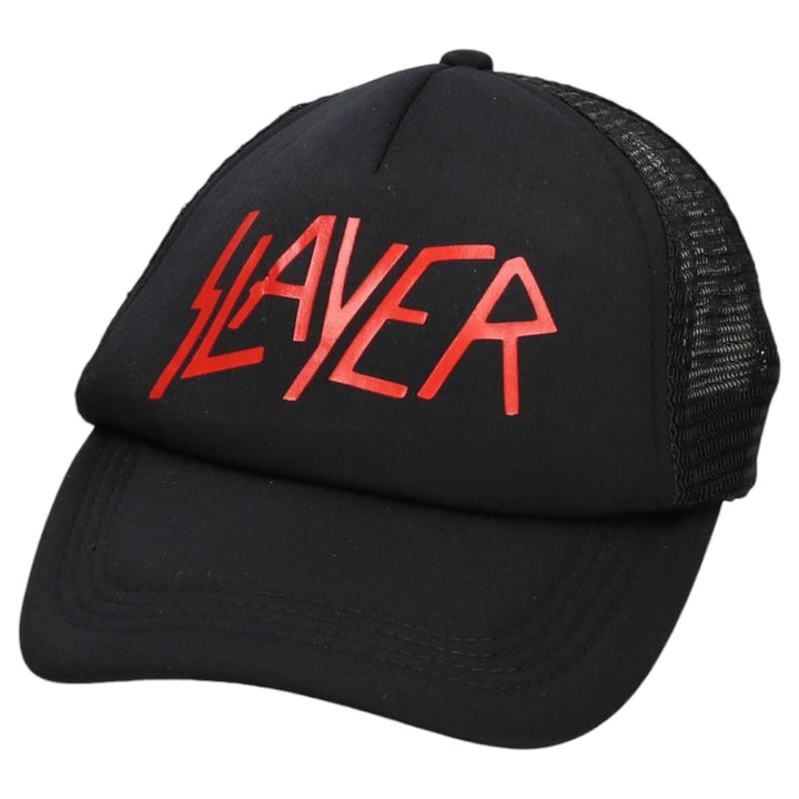 SLAYER Band Baseball Cap (One Size Fits All) unclear black type Vintage Second Hand