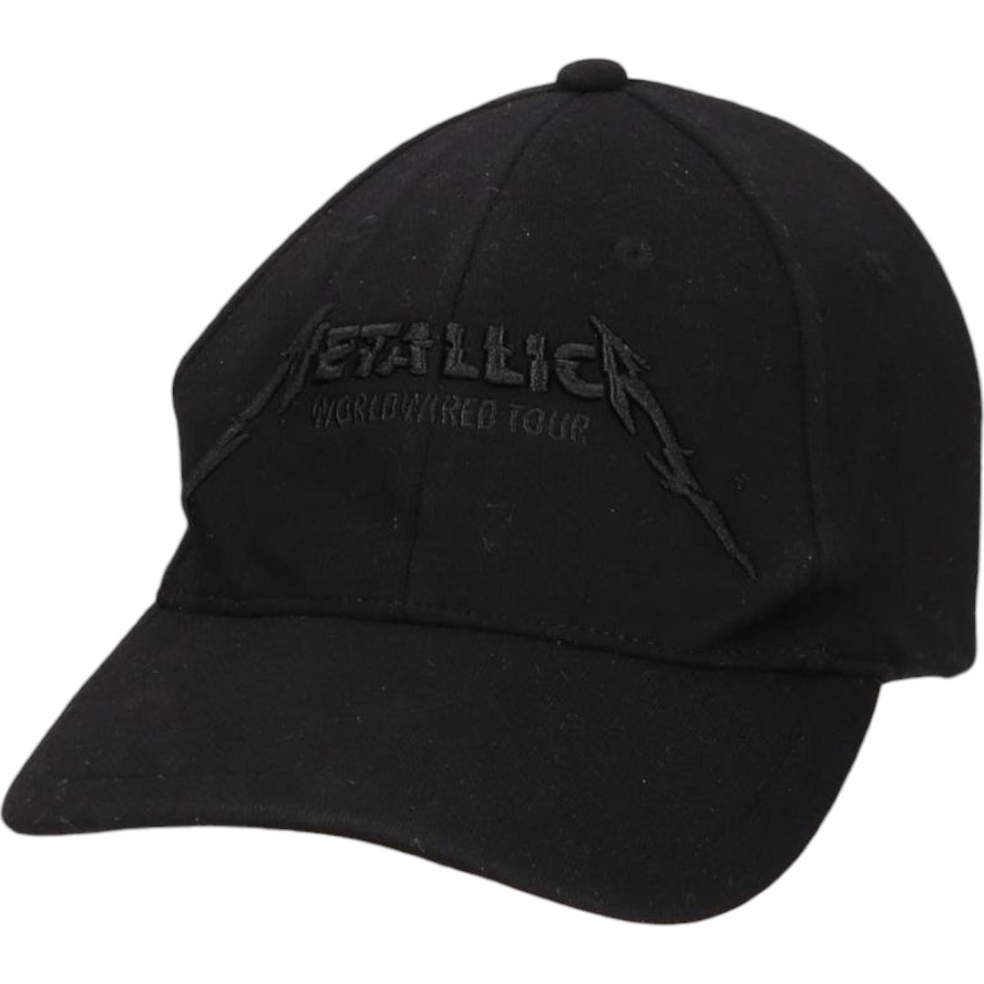 METALLICA Band Baseball Cap (One Size Fits All) cotton black type Vintage Second Hand