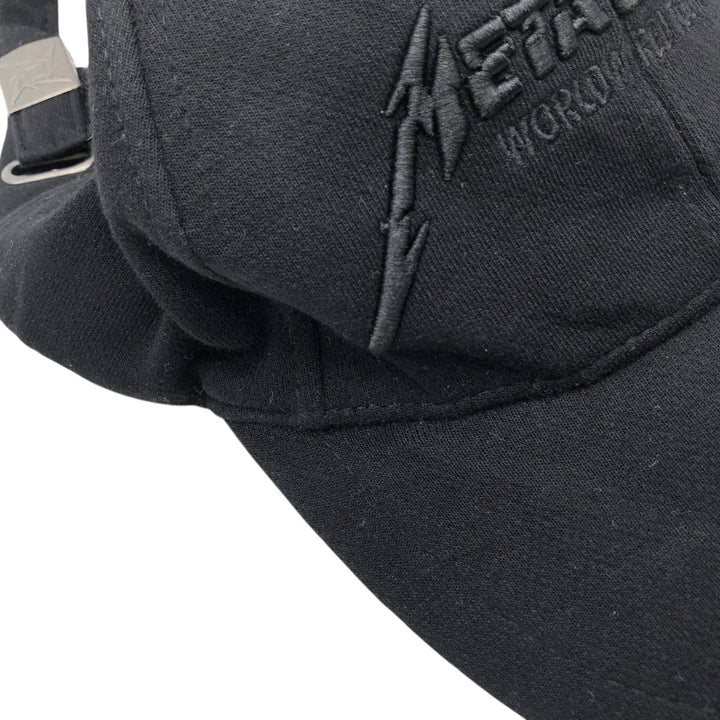 METALLICA Band Baseball Cap (One Size Fits All) cotton black type Vintage Second Hand