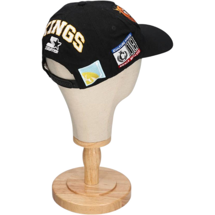 Starter Culture Kings Baseball Cap, 6-Panel Cap, One Size Fits All acrylic black type Vintage Second Hand
