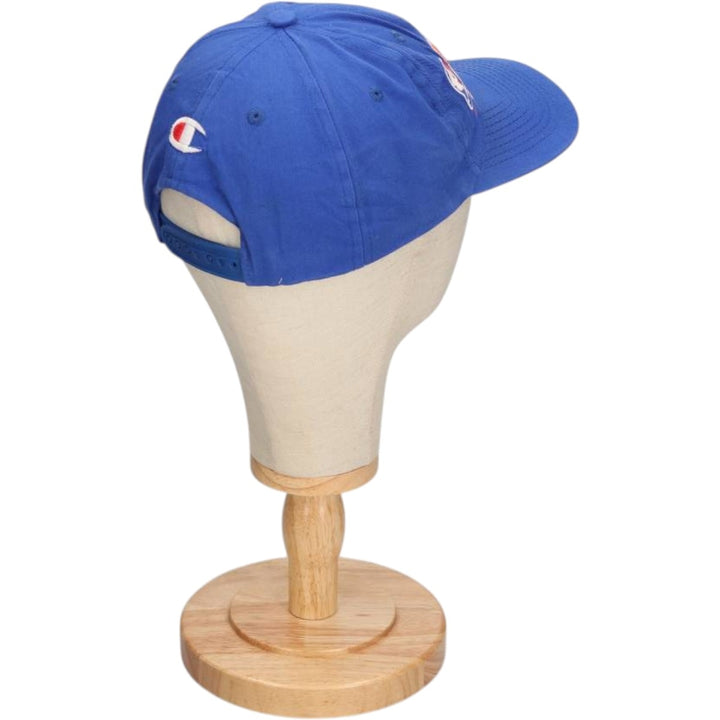 Champion NBA New York Knicks Baseball Cap, 6-Panel Cap, One Size Fits All polyester blue type Vintage Second Hand