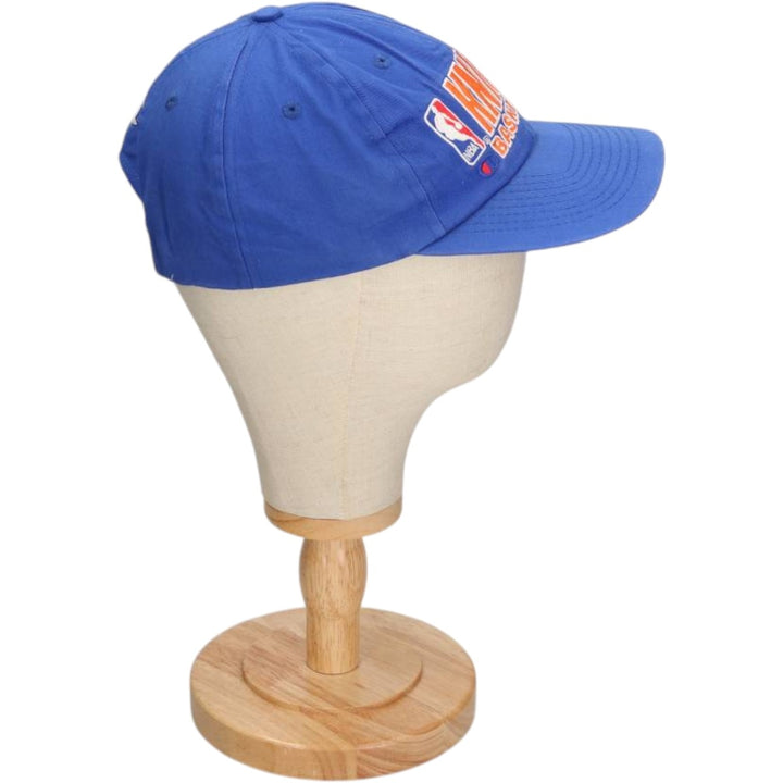 Champion NBA New York Knicks Baseball Cap, 6-Panel Cap, One Size Fits All polyester blue type Vintage Second Hand