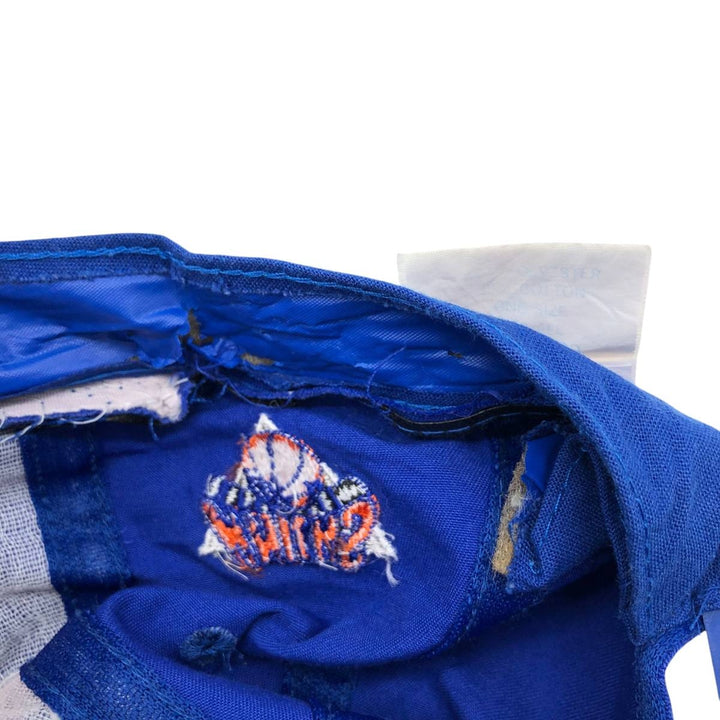 Champion NBA New York Knicks Baseball Cap, 6-Panel Cap, One Size Fits All polyester blue type Vintage Second Hand