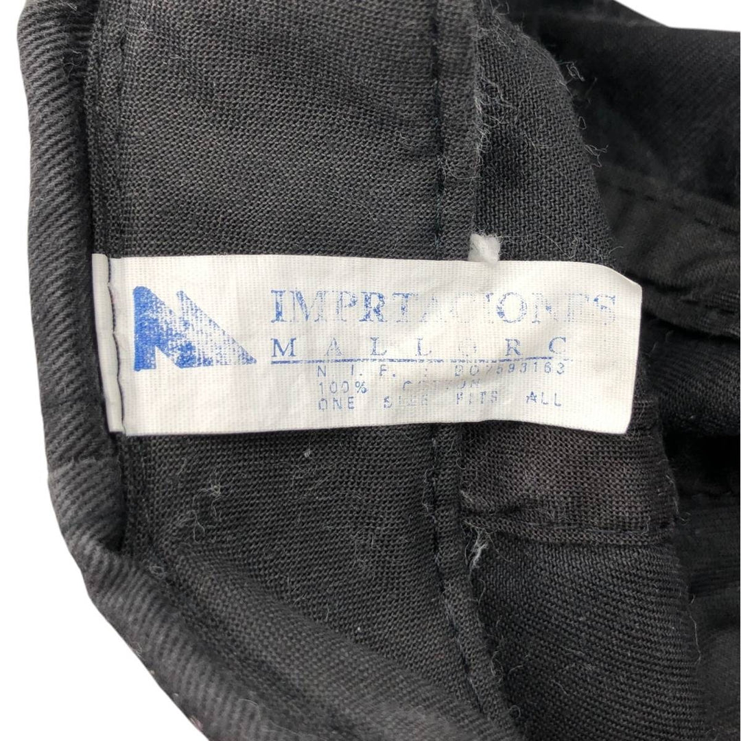 MALLORCA IMPORTACIONES Two-tone Trucker Cap Baseball Cap (One Size Fits All) cotton black type Vintage Second Hand