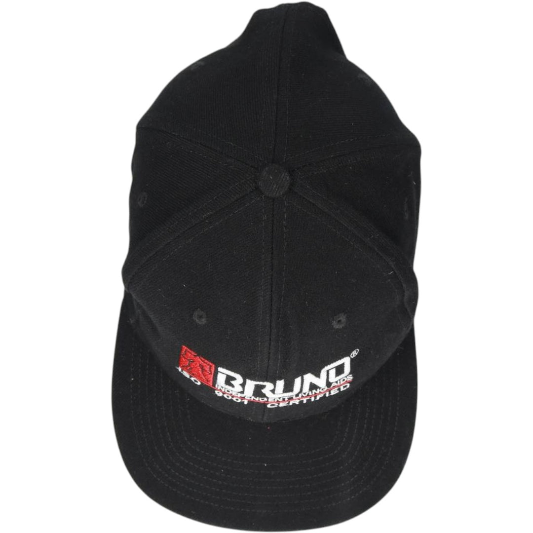 80s-90'S SAN SUN Bruno Independent Living Aids Trucker Cap Mesh Cap One Size Fits All Vintage unclear black type Vintage Second Hand