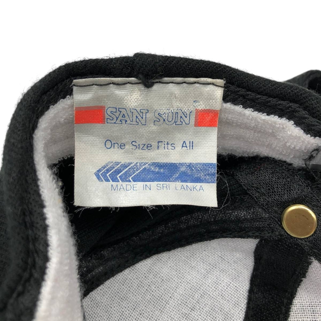 80s-90'S SAN SUN Bruno Independent Living Aids Trucker Cap Mesh Cap One Size Fits All Vintage unclear black type Vintage Second Hand